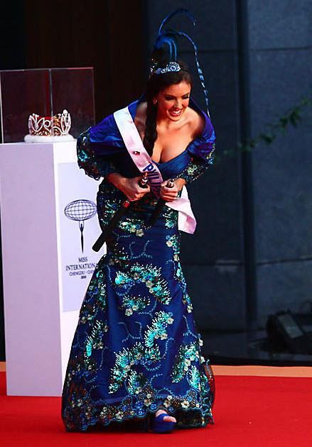 THIS IS THE NATIONAL COSTUME MISS INTERNATIONAL PHILIPPINES 2010
