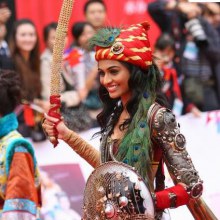 MISS INDIA INTERNATIONAL 2010 : NATIONAL COSTUME