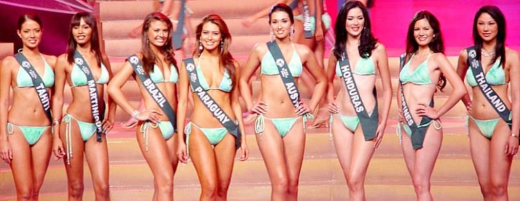 Miss Thailand Earth 2004 - เข้ารอบ 8 คน