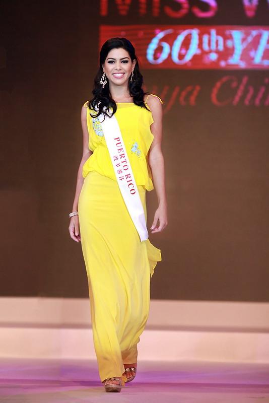 ชุดราตรีของประเทศอื่นๆ วันประกวด TOP MODEL และ Miss World Designer Dress Award