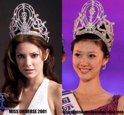 มงกุฎ Miss Universe แบบคลาสสิค คงเป็นที่ประทับใจของแต่ละประเทศมากๆทำออกมาซะเหมือนเชียว..???