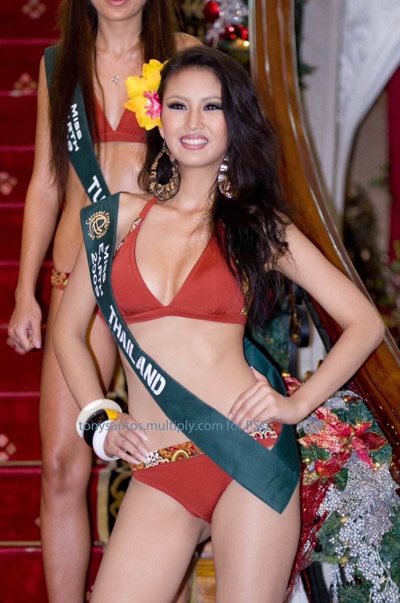 Miss Thailand Earth 2009 - มะเหมี่ยว รุจินันท์ พันธ์ศรีทุม ที่รุ่นต่อๆไปควรเอาเป็นแบบอย่าง???