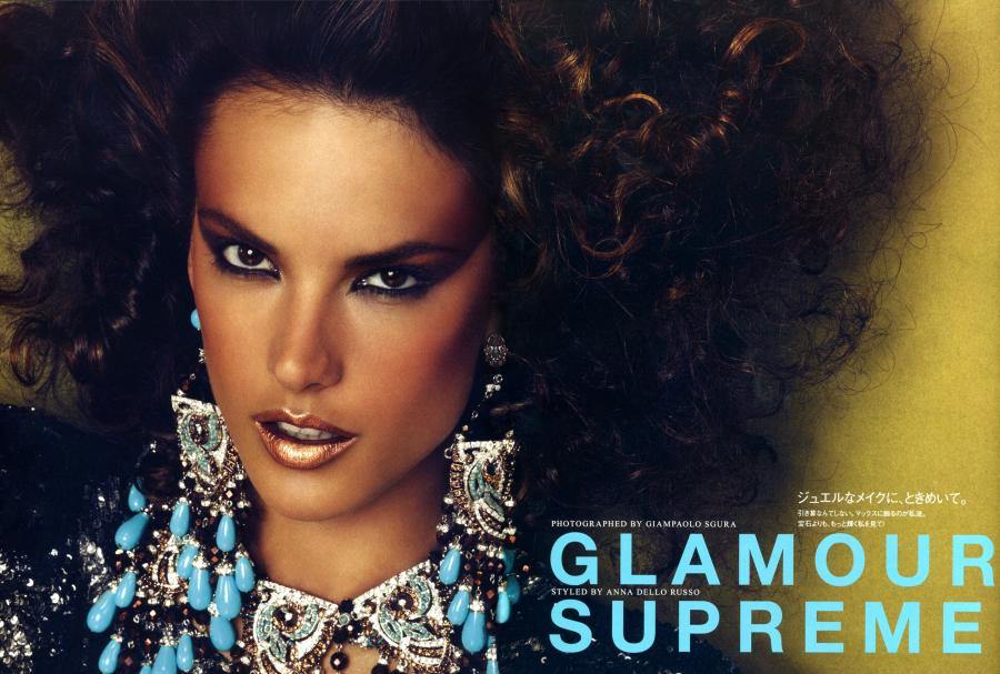 Alessandra Ambrosio Vogue Nippon December 2010 Editorial