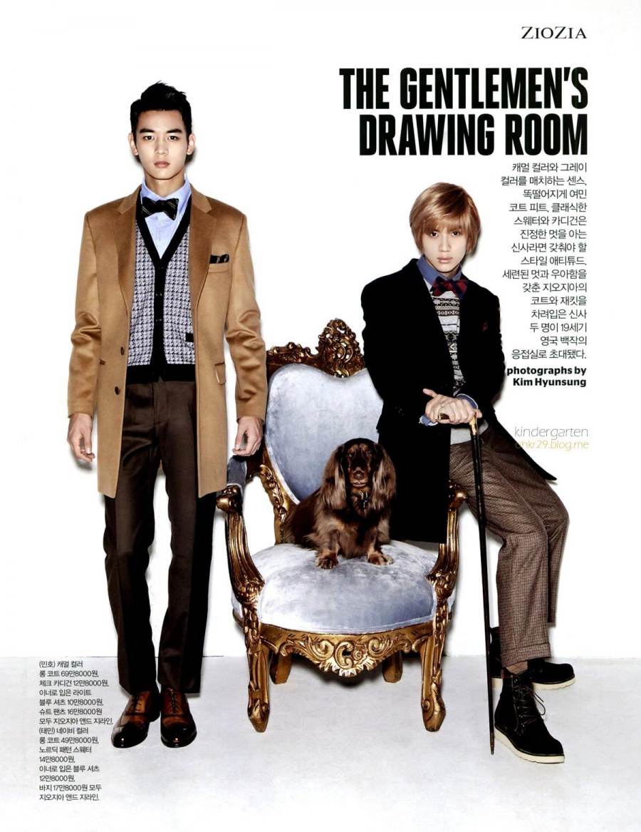 แทมิน (Taemin) &ndash; มินโฮ (Minho) สวมมาดผู้ดีอังกฤษในนิตยสาร &lsquo;Esquire&rsquo;