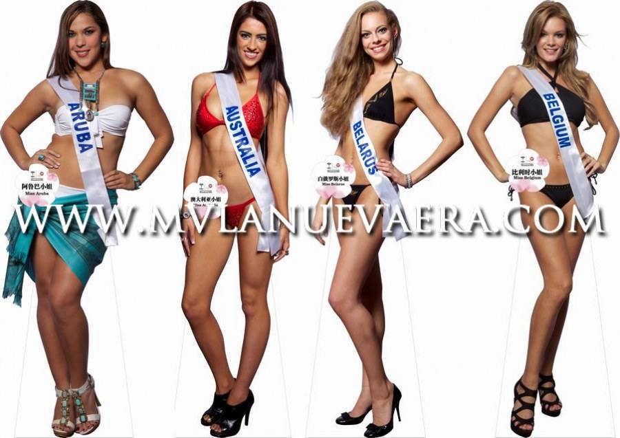 พอทเทรตชุดว่ายน้ำ Miss International มาแล้ว...... (เกือบครบ)