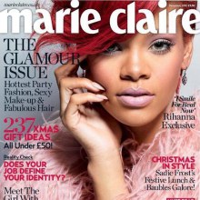 Rihanna, UK Marie Claire December 2010