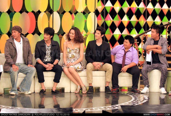 มาริโอ้และทีมนักแสดงชิงหมาเถิดอัดรายการ ราตรีสโมสร