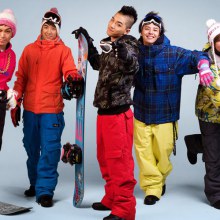 Big Bang FILA advertisement photos