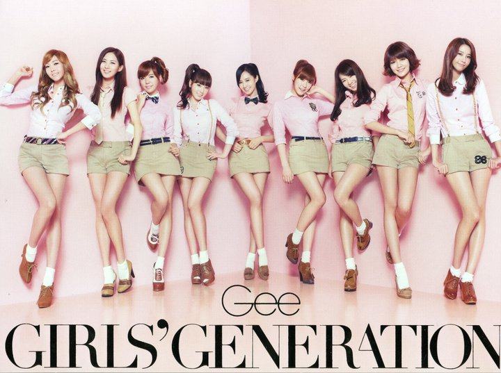 -SCAN- photobook Gee girl generation album covers