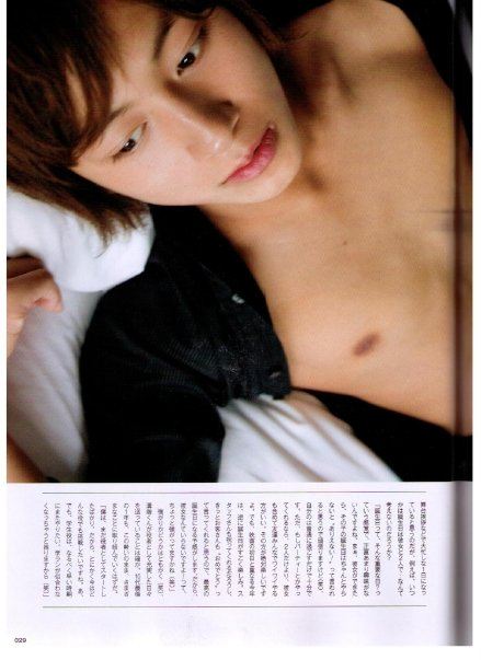 Photoshoot men album 58 MIZOBATA JUNPEI