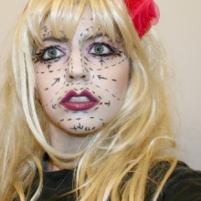 Halloween Makeup by Nefertara