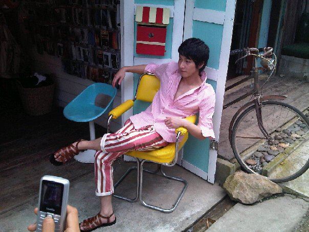 ภาพเบื้องหลังถ่ายแบบของ โตโน่ ที่ อ.เชียงคาน จังหวัดเลย