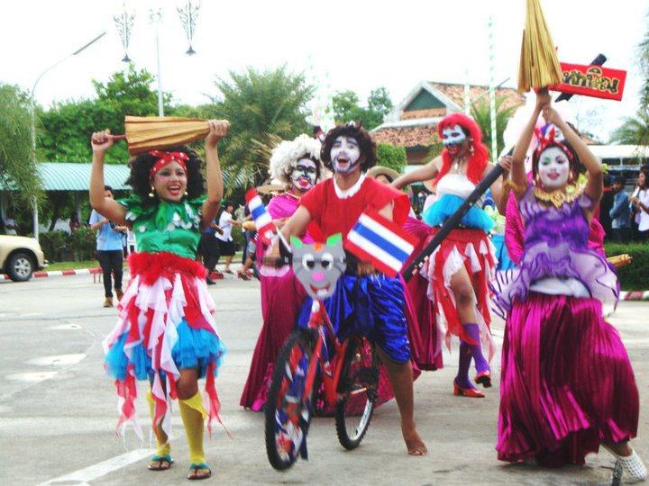 สปิริตเชียร์ ลีดโจ๊ก คณะศึกษาศาสตร์ มหาวิทยาลัยทักษิณ