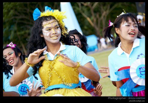 สปิริตเชียร์ ลีดโจ๊ก คณะศึกษาศาสตร์ มหาวิทยาลัยทักษิณ