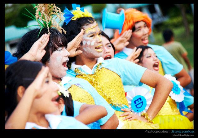 สปิริตเชียร์ ลีดโจ๊ก คณะศึกษาศาสตร์ มหาวิทยาลัยทักษิณ