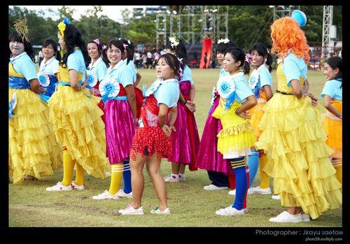 สปิริตเชียร์ ลีดโจ๊ก คณะศึกษาศาสตร์ มหาวิทยาลัยทักษิณ