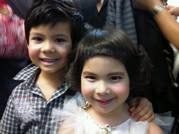 น้องลิซซี่  เดินแบบในงานFashion Week Autumn Winter 2010 @ Siam Paragon