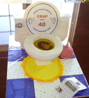 [เค้ก]โถส้วม... มีขี้