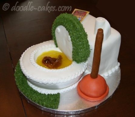 [เค้ก]โถส้วม... มีขี้