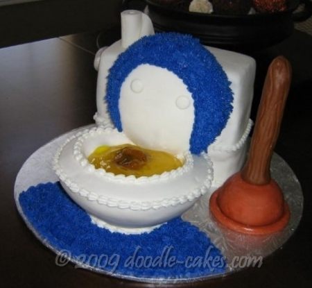 [เค้ก]โถส้วม... มีขี้