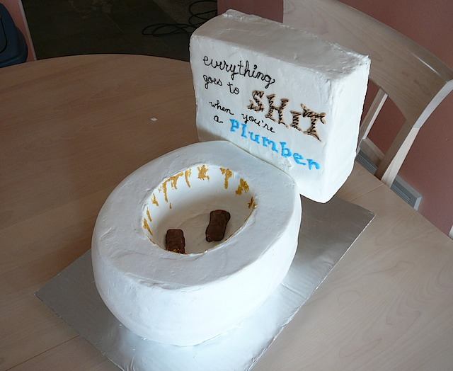 [เค้ก]โถส้วม... มีขี้