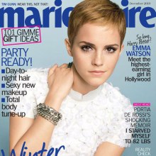 Emma Watson @US Marie Claire December 2010