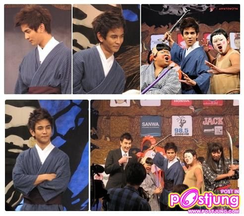 กัน ในมาดซามูไร ในรายการ ฮาจะเกร็ง