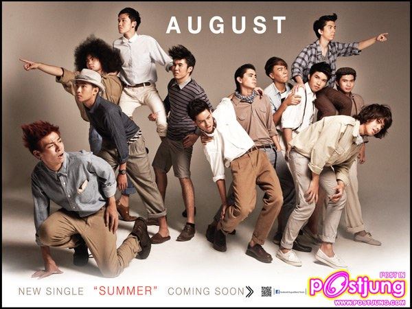 -August -ปล่อยซิงเกิ้ลแรก &ldquo;Summer&rdquo;