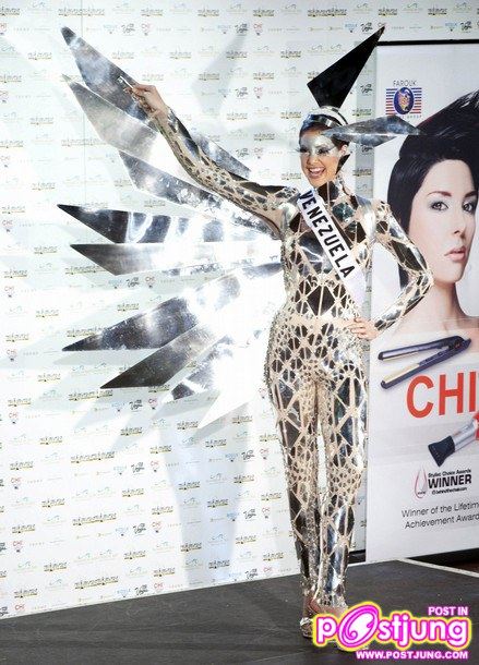 THAILAND คำนี้ไม่แพ้ชาติใด มาดูชุดประจำชาติสาวงามแต่ละประเทศ -O-