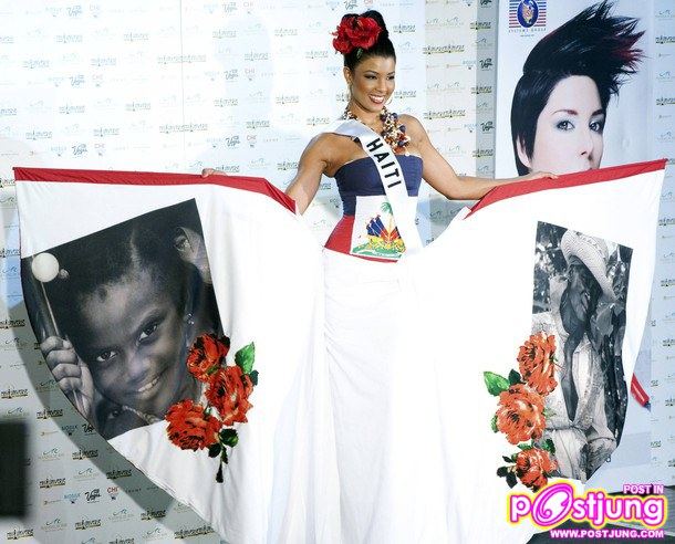 THAILAND คำนี้ไม่แพ้ชาติใด มาดูชุดประจำชาติสาวงามแต่ละประเทศ -O-