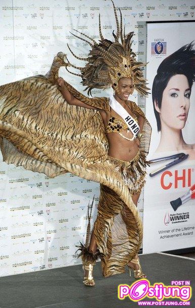 THAILAND คำนี้ไม่แพ้ชาติใด มาดูชุดประจำชาติสาวงามแต่ละประเทศ -O-