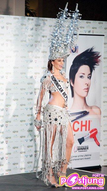 THAILAND คำนี้ไม่แพ้ชาติใด มาดูชุดประจำชาติสาวงามแต่ละประเทศ -O-