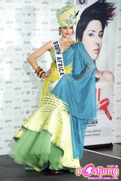 THAILAND คำนี้ไม่แพ้ชาติใด มาดูชุดประจำชาติสาวงามแต่ละประเทศ -O-