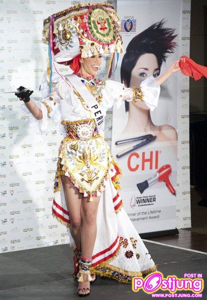 THAILAND คำนี้ไม่แพ้ชาติใด มาดูชุดประจำชาติสาวงามแต่ละประเทศ -O-