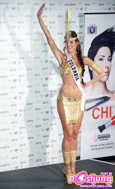 THAILAND คำนี้ไม่แพ้ชาติใด มาดูชุดประจำชาติสาวงามแต่ละประเทศ -O-