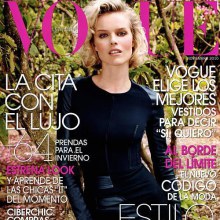 Eva Herzigova Flores de Invierno Vogue Mexico November 2010