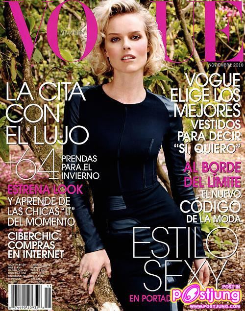 Eva Herzigova Flores de Invierno Vogue Mexico November 2010