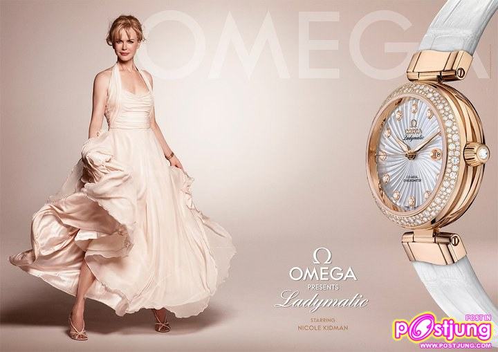 Nicole Kidman: Omega Ladymatic Watch Campaign & Beijing Launch