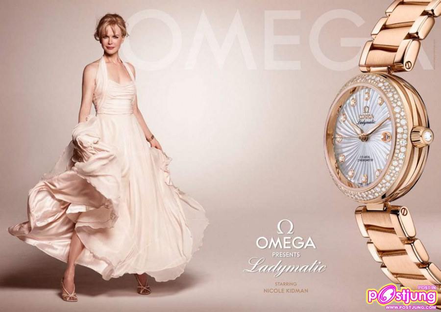 Nicole Kidman: Omega Ladymatic Watch Campaign & Beijing Launch