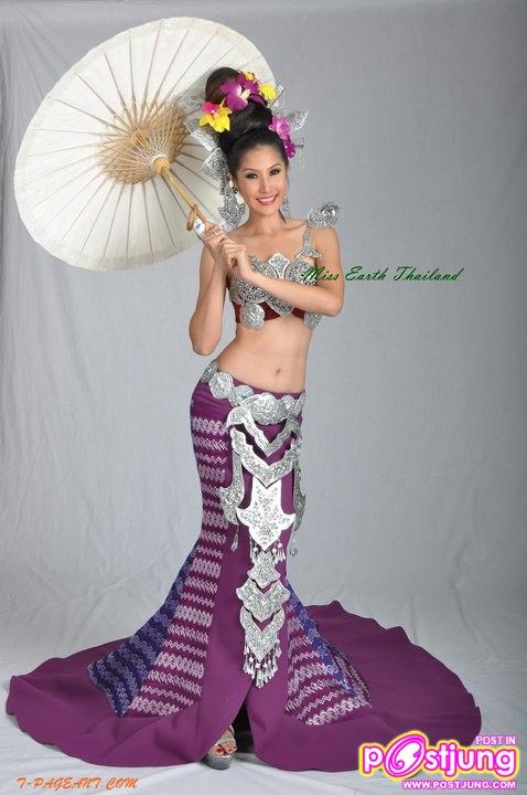 [Thailand] National Costume & Evening Gowns for Miss Earth 2010