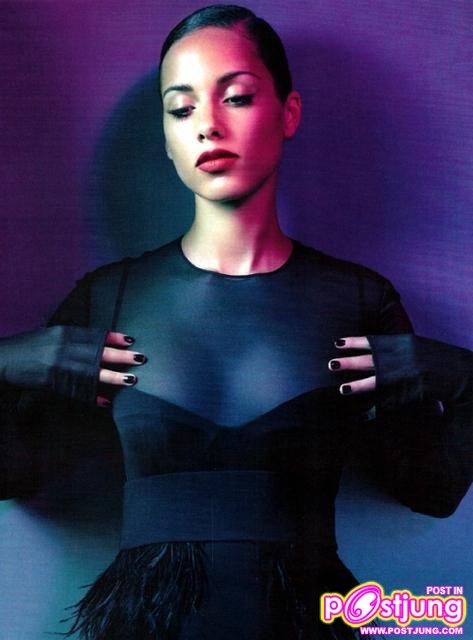 Alicia Keys @Vogue Italia Nov.2010