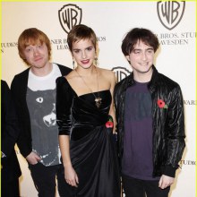 Rupert Grint, Emma Watson & Daniel Radcliffe London Photocall