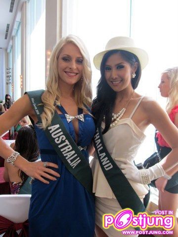 เก็บตกภาพ เอี๊ยม วรรษพร และผู้เข้าประกวด MISS EARTH 2010