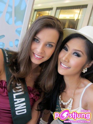 เก็บตกภาพ เอี๊ยม วรรษพร และผู้เข้าประกวด MISS EARTH 2010
