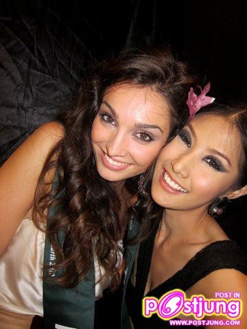 เก็บตกภาพ เอี๊ยม วรรษพร และผู้เข้าประกวด MISS EARTH 2010