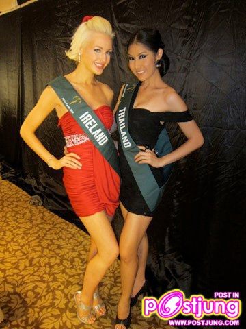 เก็บตกภาพ เอี๊ยม วรรษพร และผู้เข้าประกวด MISS EARTH 2010