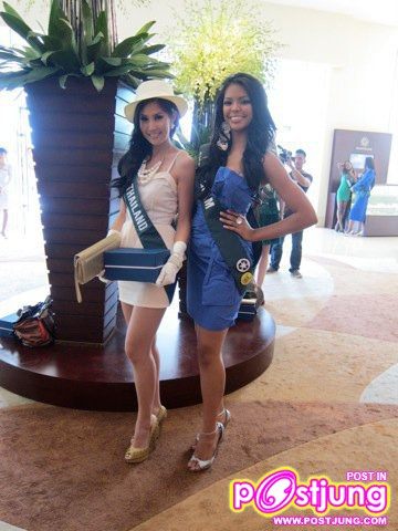 เก็บตกภาพ เอี๊ยม วรรษพร และผู้เข้าประกวด MISS EARTH 2010