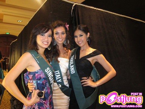 เก็บตกภาพ เอี๊ยม วรรษพร และผู้เข้าประกวด MISS EARTH 2010