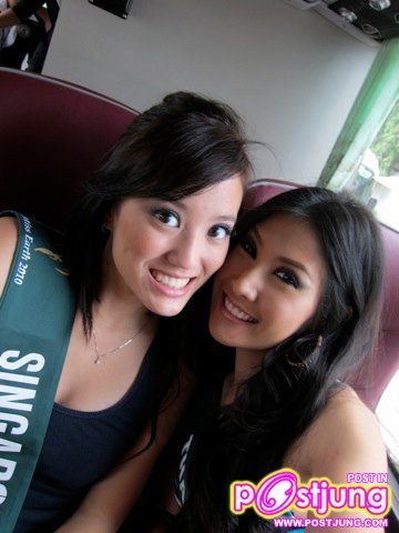 เก็บตกภาพ เอี๊ยม วรรษพร และผู้เข้าประกวด MISS EARTH 2010