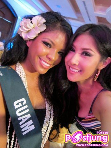 เก็บตกภาพ เอี๊ยม วรรษพร และผู้เข้าประกวด MISS EARTH 2010